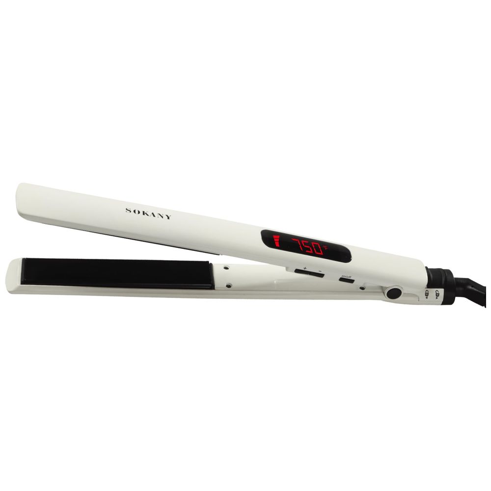 Sokany HS-950B - Hair Straightener - White