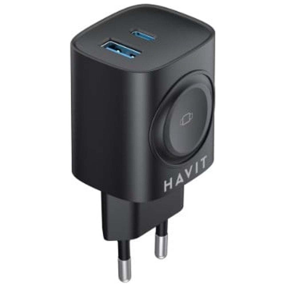 Havit Havit UC132EU - 3 in 1 Charger - 20W - Black 20W – 19,000 IQD Iraq