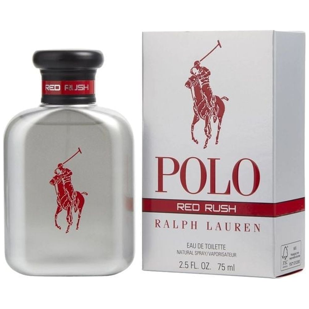 Elryan - Ralph Lauren Polo Red Rush Eau de Toilette for Men - 75ml