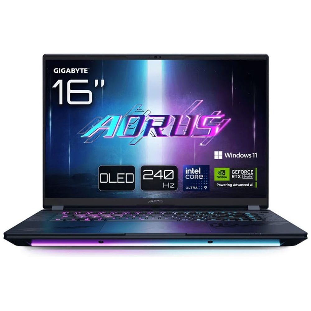 Gigabyte AORUS (2025) MASTER 16 BZH 16-inches – Intel Core Ultra 9 275HX - NVIDIA RTX 5090 24GB GDDR7 - 32GB (2×16GB) DDR5 - 1TB Gen4 SSD - Windows 11 Pro 16-inch, 1TB SSD, 32GB RAM