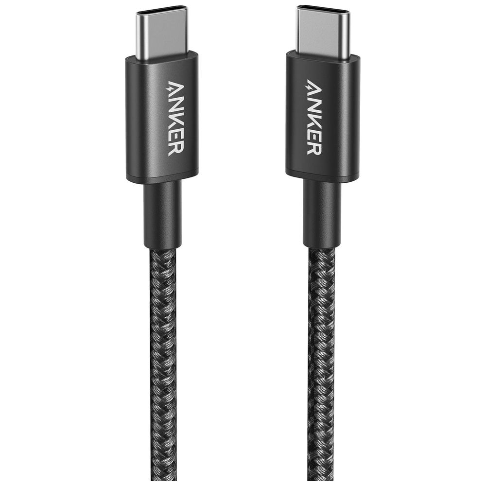 Anker A8753H11 - Cable USB-C To USB-C 60W - 1.8 m - Black 60W, 1.8m – 15,000 IQD Iraq
