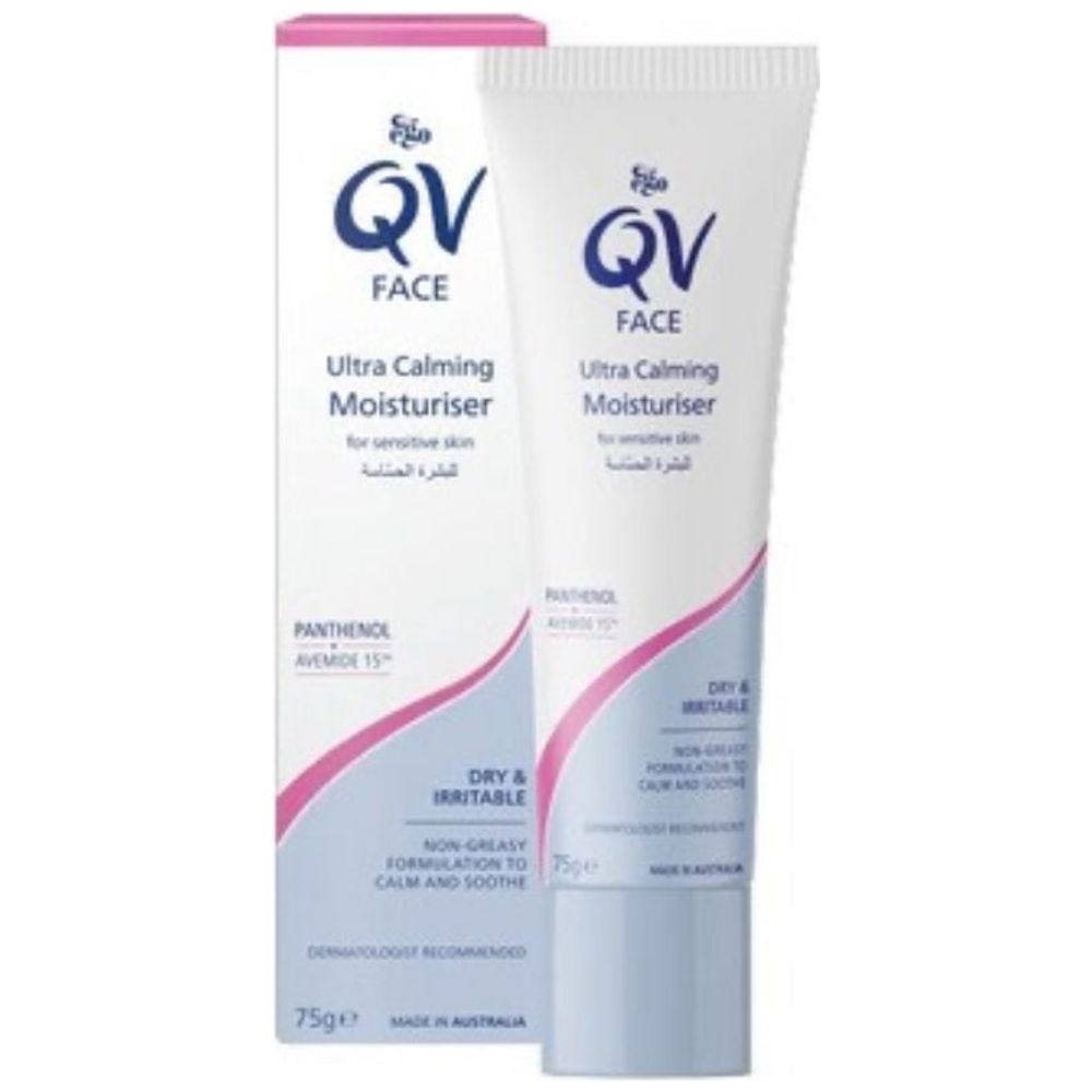 QV QV Ultra Soothing Face Cream with Panthenol Plus Avemed - 75g - 75g