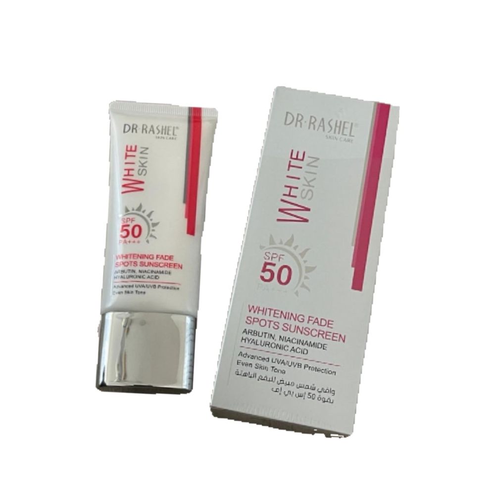 DR. RASHEL Sunscreen and Whitening Cream with Glutathione Extract - 50g - SPF 50