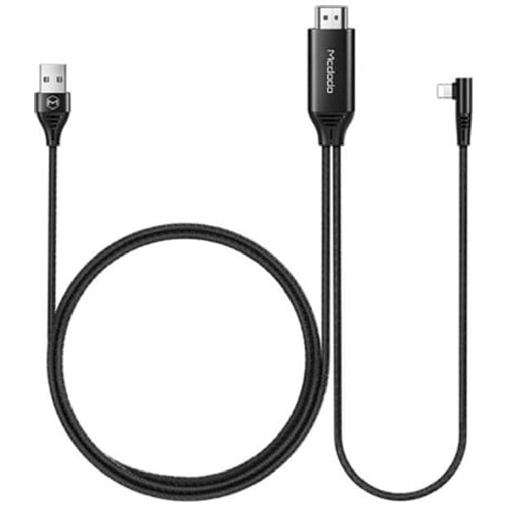 Mcdodo Mcdodo CA-6400 - Cable HDMI 2 In 1 - 2 m - Black 2 m