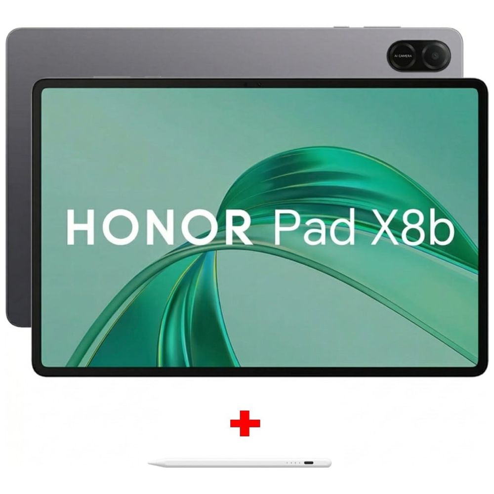 Honor Pad X8b - 11-inch Display - Snapdragon 680 - 4GB RAM, 128GB Storage - 10100mAh Battery - Space Grayv + Pen 11-inch, Snapdragon 680, 4GB RAM, 128GB Storage, 10100mAh Battery