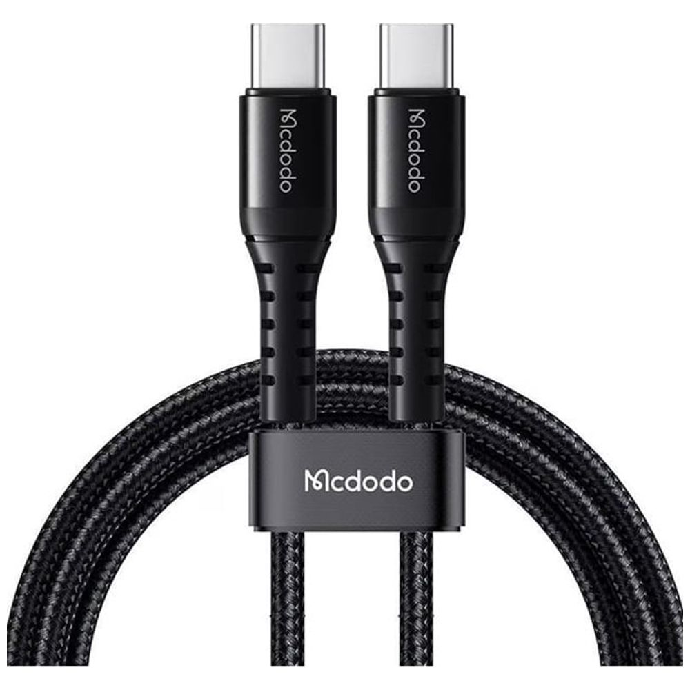 Mcdodo Mcdodo CA-5640 -   USB-C to USB-C  Cable  - 0.2 m -  Black 0.2m