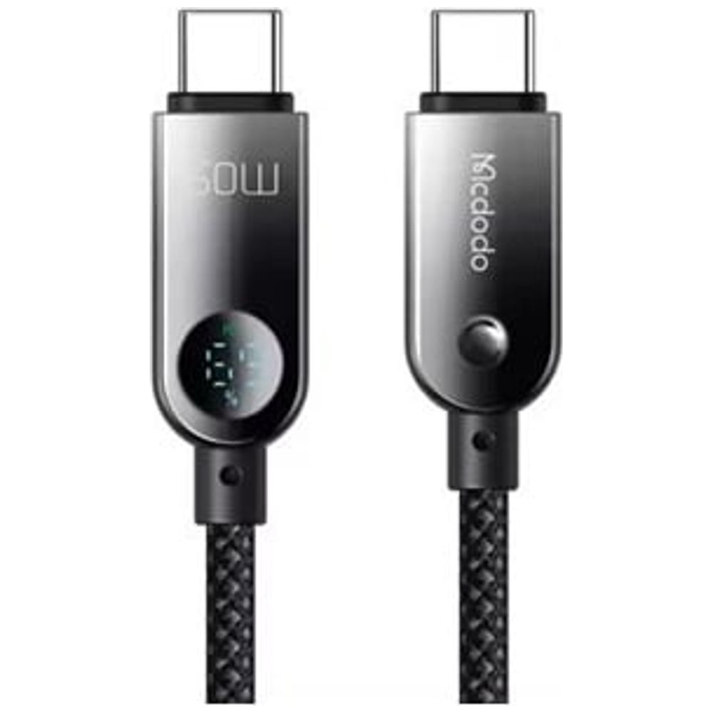 Mcdodo Mcdodo  CA-4780 - Cable USB-C To USB-C - 1.2 m - 60W - Black 1.2M, 60W