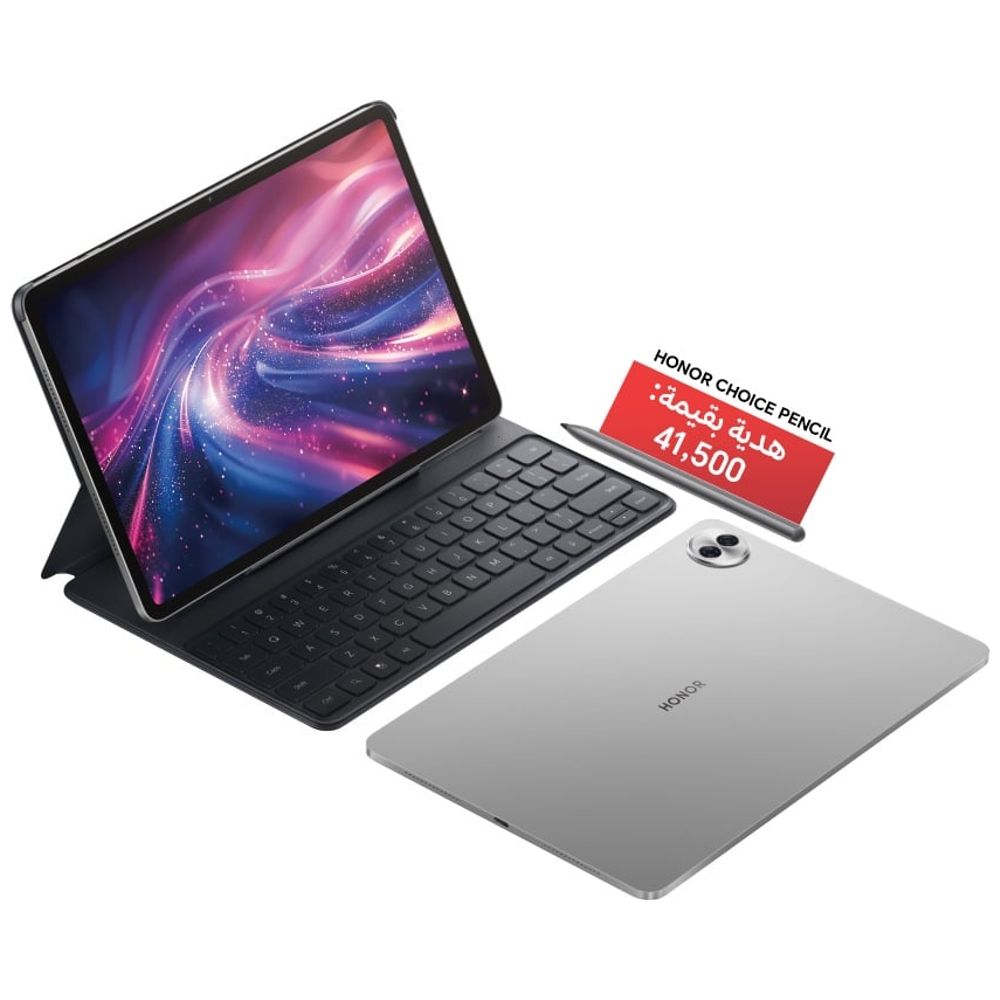 Honor Pad 10 Papermatte - 256/8GB - TFT LCD - Snapdragon 7 Gen 3 - 10100 mAh - Gray + Honor Pen + Honor Keyboard 256/8GB