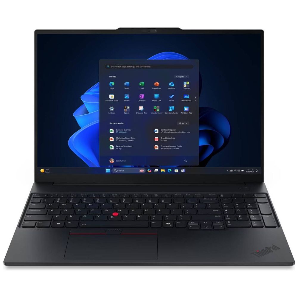 Lenovo Lenovo ThinkPad E16 Gen 3 - 16-inch - Intel Core Ultra 7 256V - 16GB RAM - 512GB SSD - SHARE - DOS 16-inch, 16GB RAM, 512GB SSD – 1,721,750 IQD Iraq