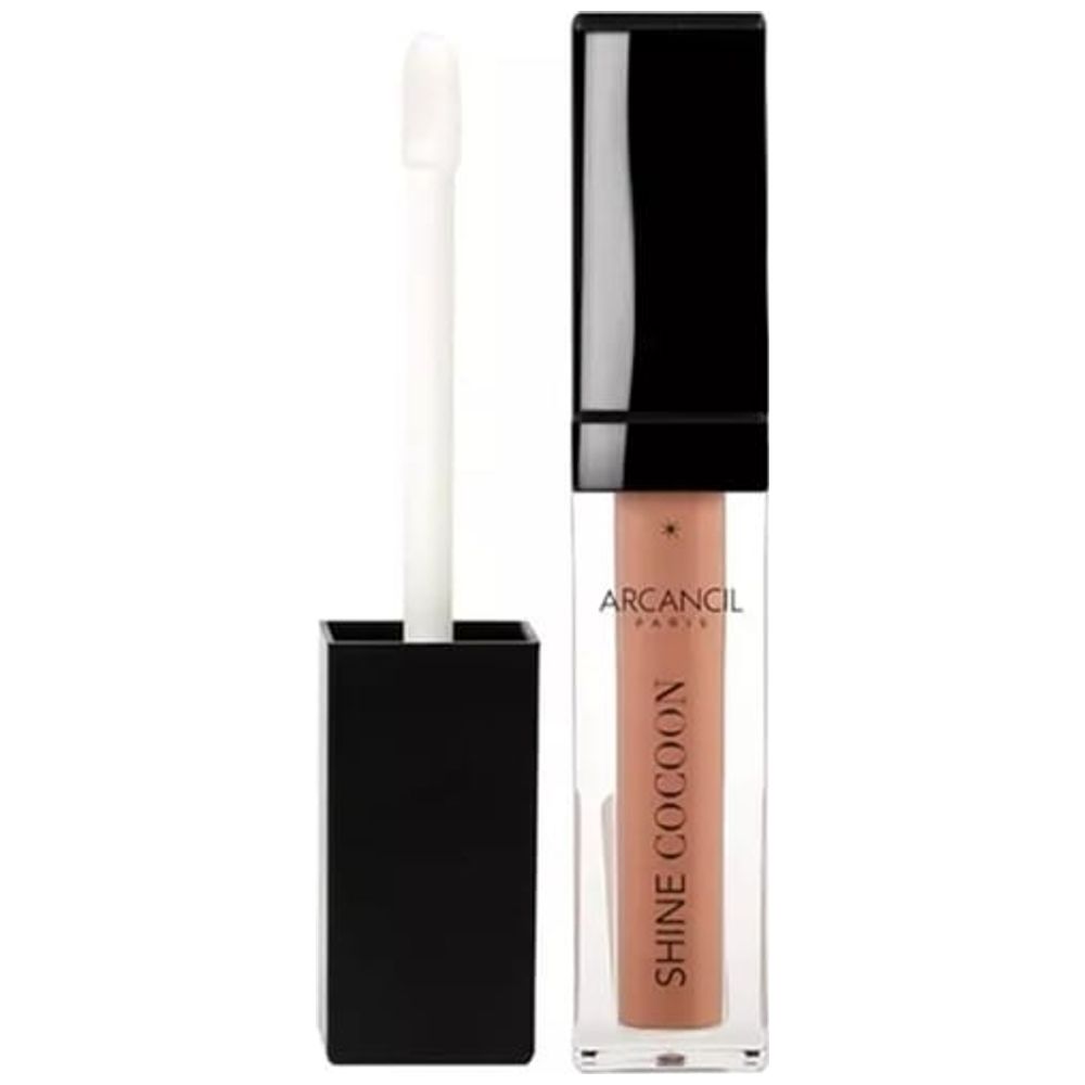 Arcancil Shine Cocoon Lip Conditioner - Nourishing Tinted & Ultra Shiny 500, Brun