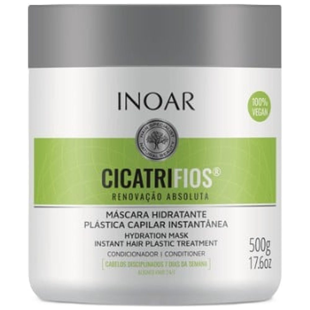 INOAR CIcatriFios Moisturizing Hair Mask - Renews and Strengthens - 500 g