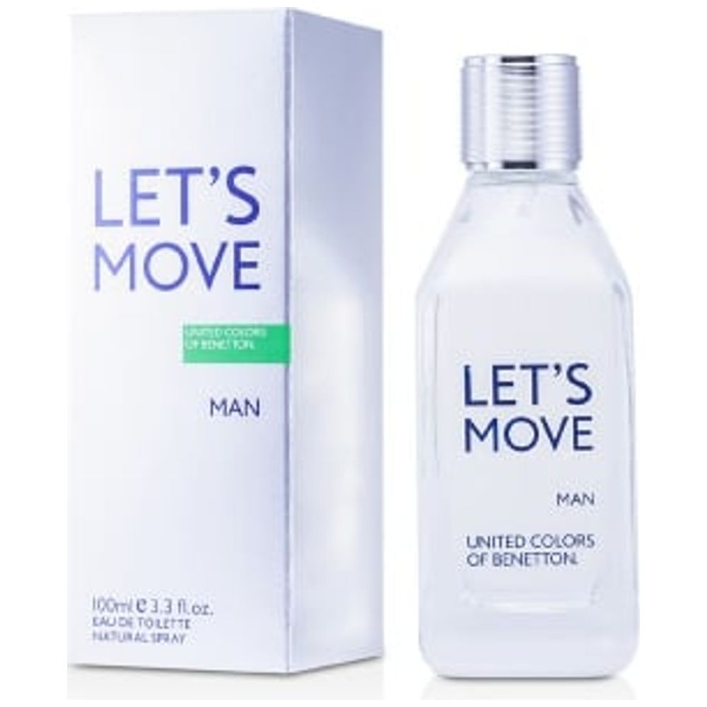 Lets Move by United Colors of Benetton for Men - Eau de Toilette, 100ml