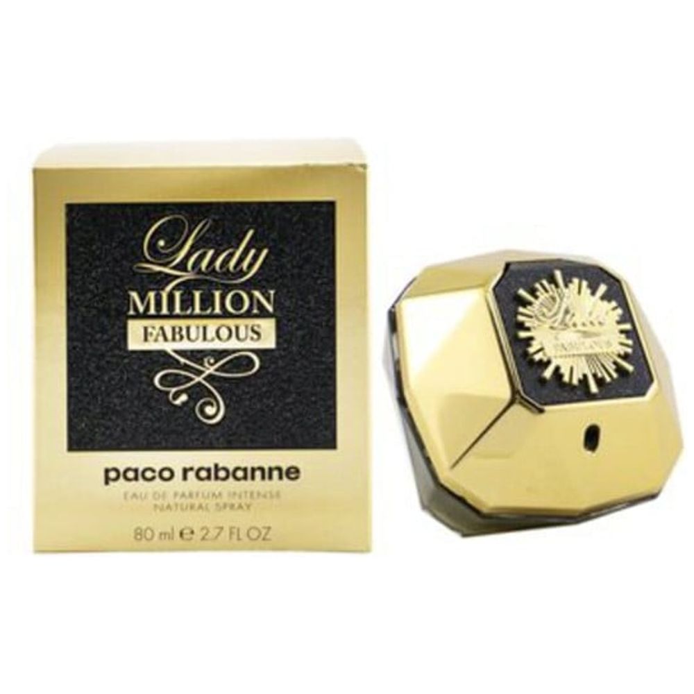 Lady Million Fabulous by Paco Rabanne for Women - Eau de Parfum Intense, 80ml