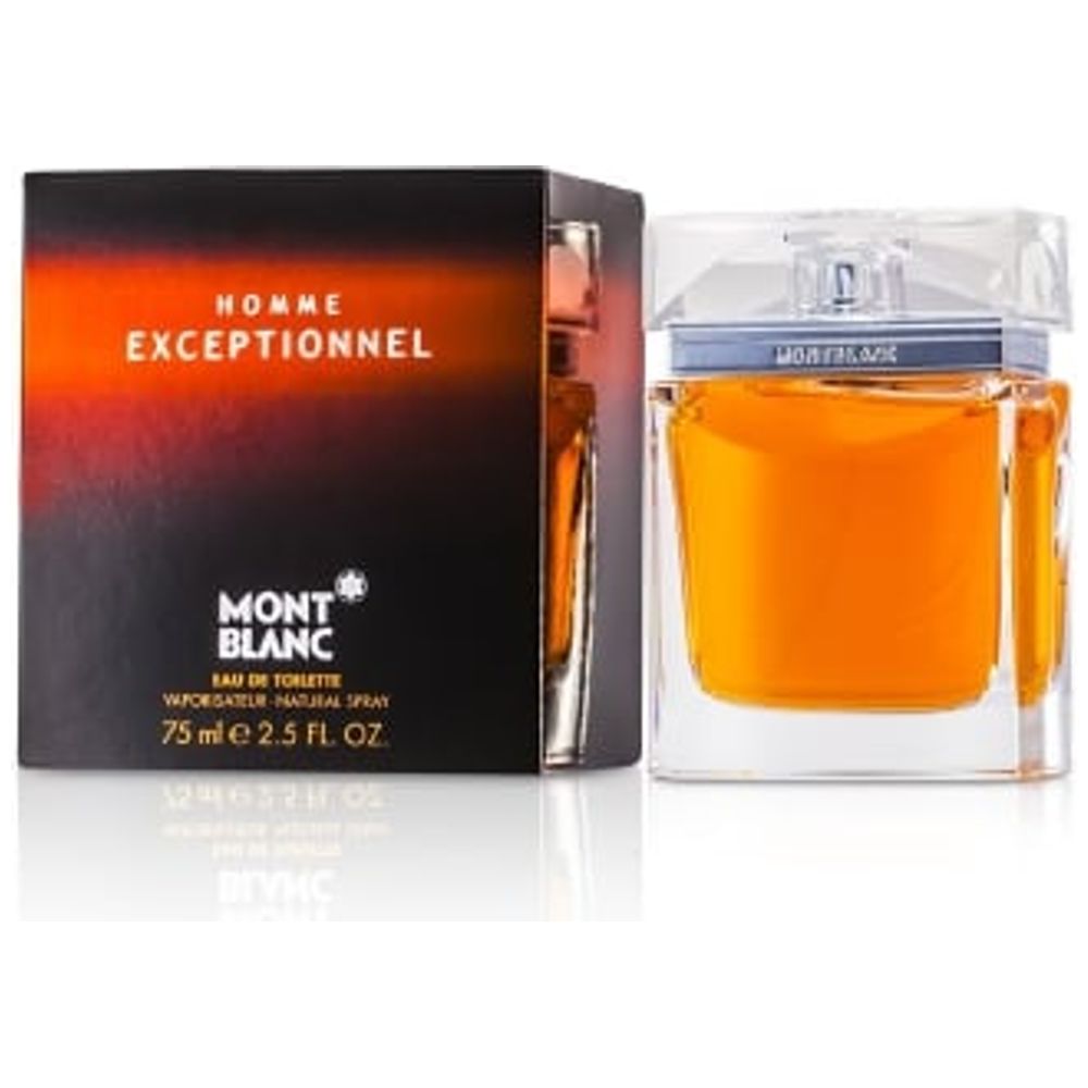Exceptionnel من Mont Blanc للرجال - ماء تواليت، 75 مل