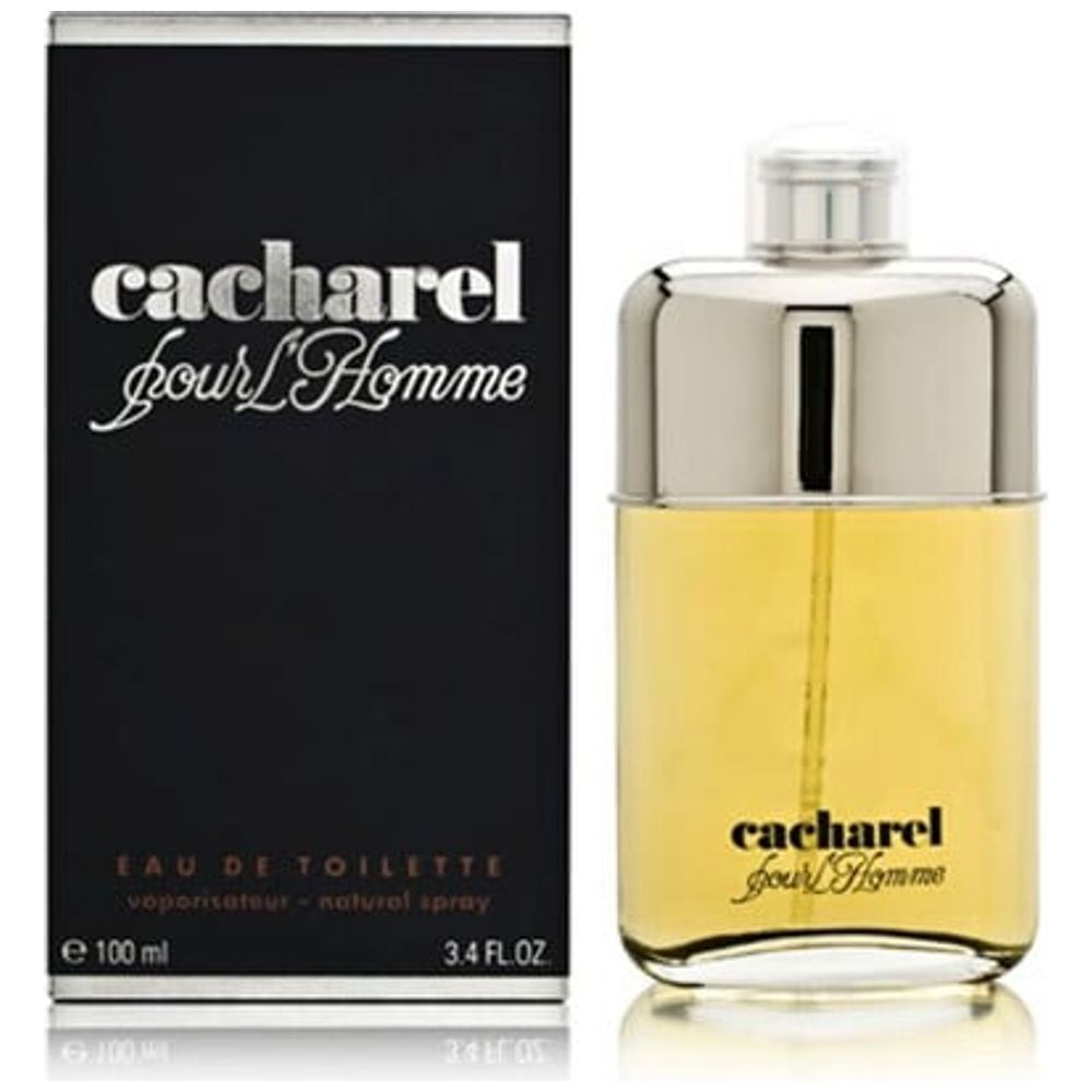 Cacharel Pour Homme Eau de Toilette Spray – Men’s Fragrance – Black