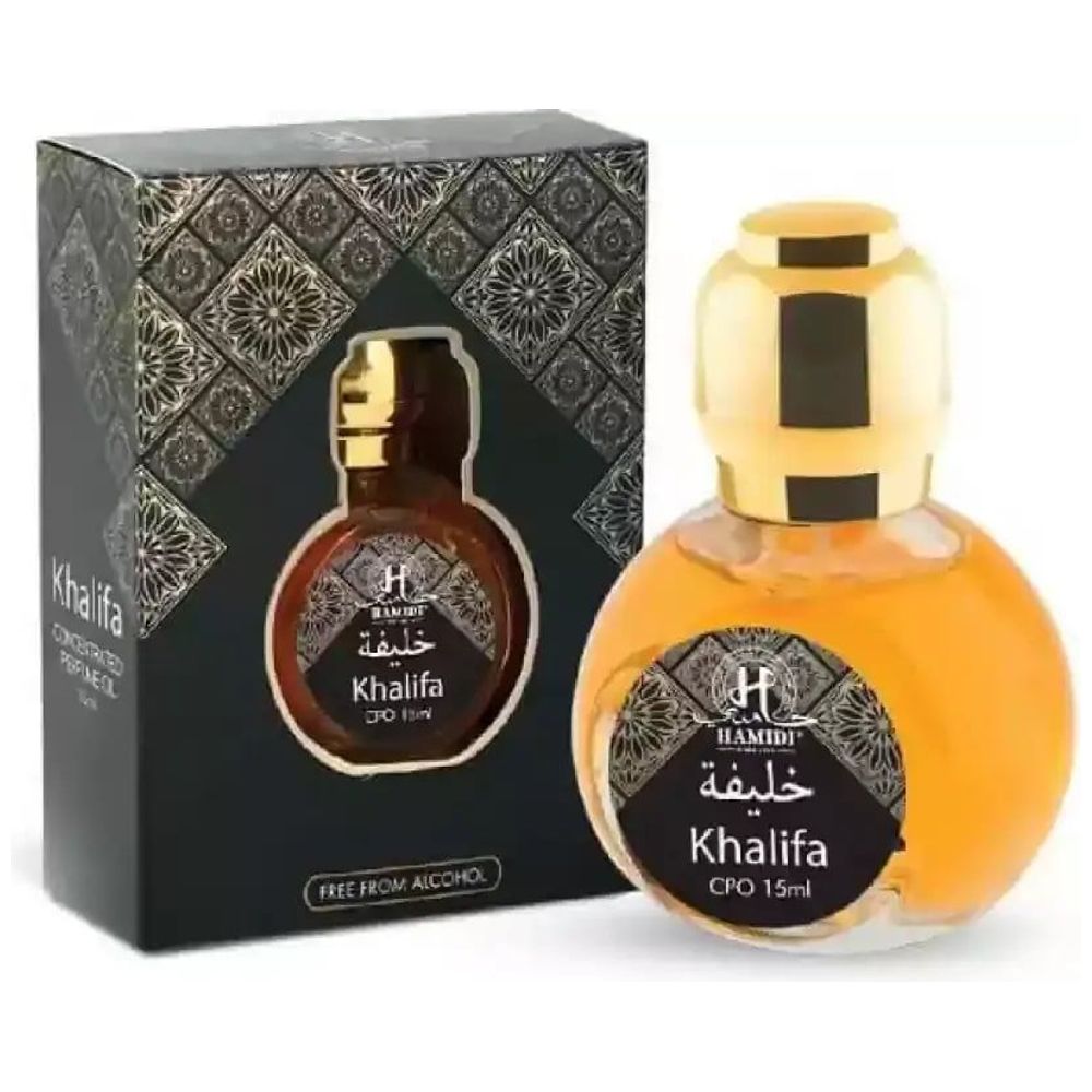 Khalifa by Hamidi for Unisex - Concentrated Perfume Oil, 15 ml
