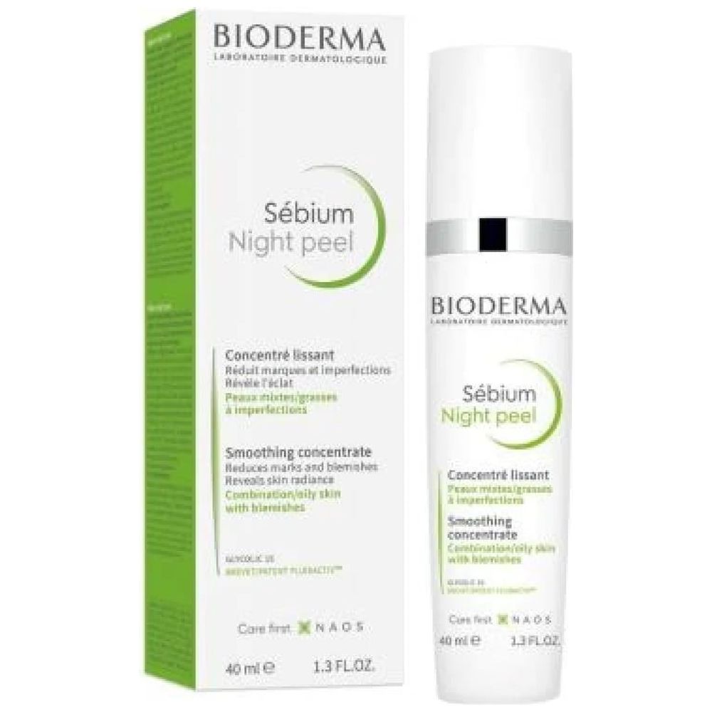 Bioderma Sébium Night Peel Scrub - 40ml