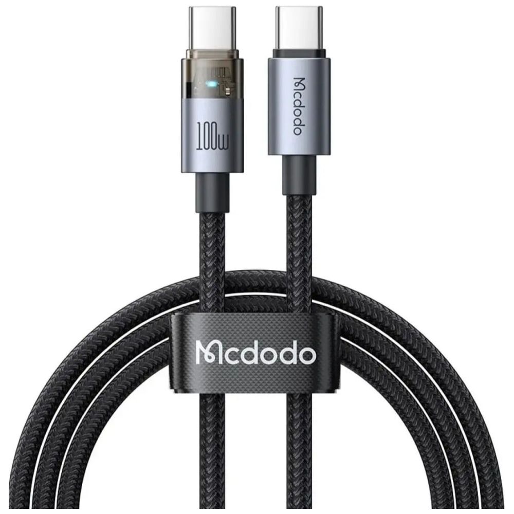 Mcdodo Mcdodo CA-5580 - Cable USB-C To USB-C - 1.2m - Black 1.2m – 7,500 IQD Iraq