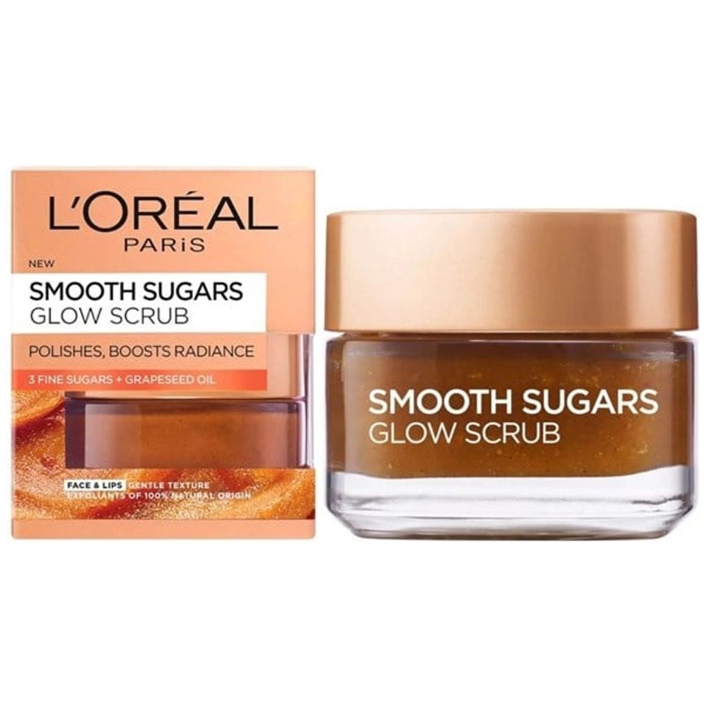Smooth Sugar Scrub J50 Grape Glow by L’Oréal Paris