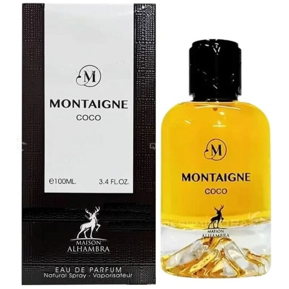 Montaigne Coco by Maison Alhambra for Women -  Eau de Parfum, 100 ml