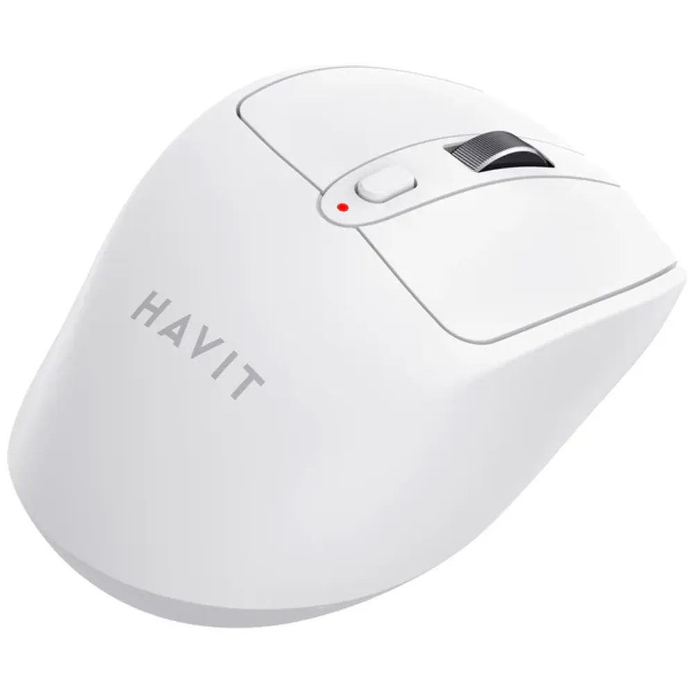 Havit Havit MS45WB Wireless Mouse - 7 Buttons - Up to 2400 DPI - White 2400 DPI – 35,000 IQD Iraq