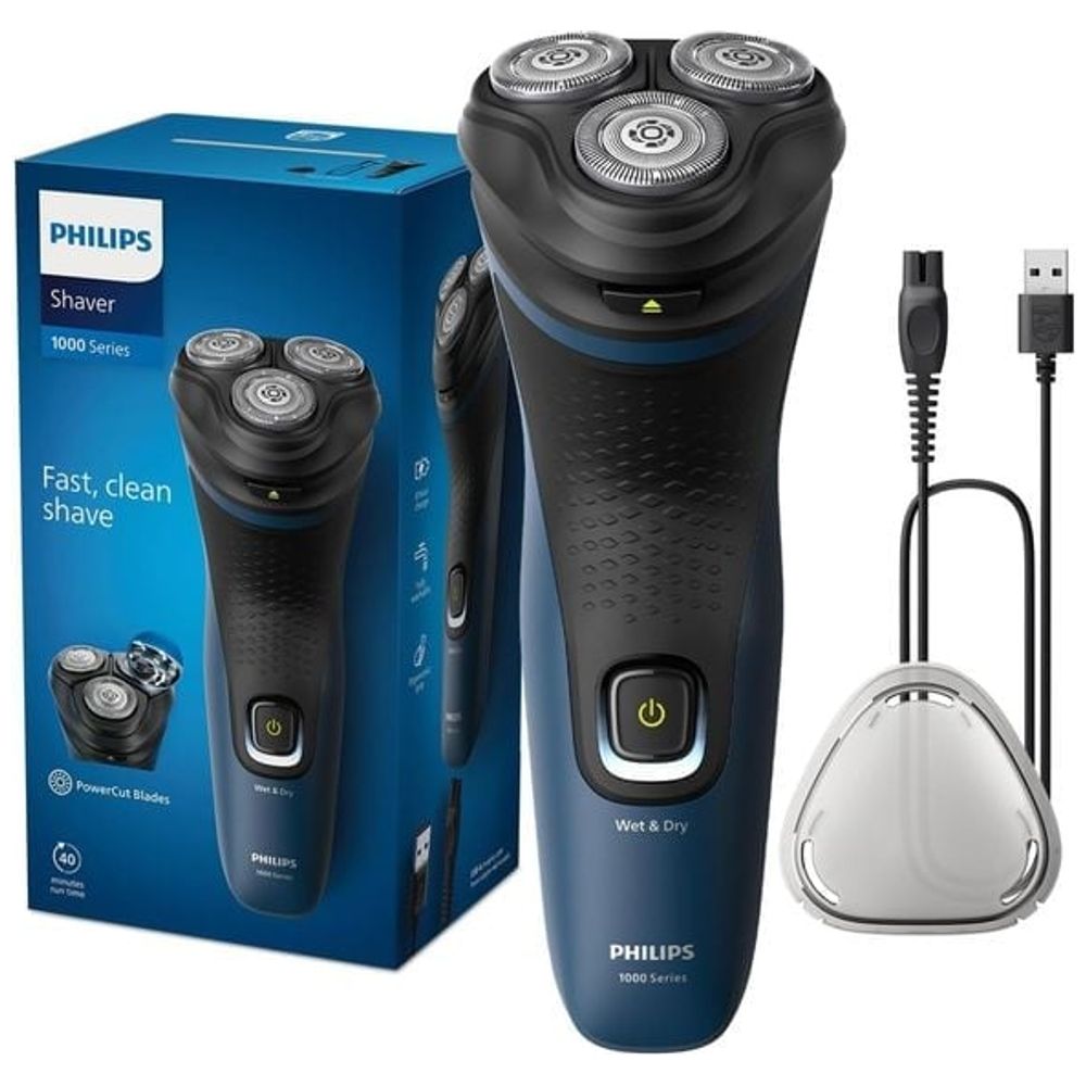 Philips Philips S1151/00 - 1000 Series Wet & Dry Electric Shaver - Black