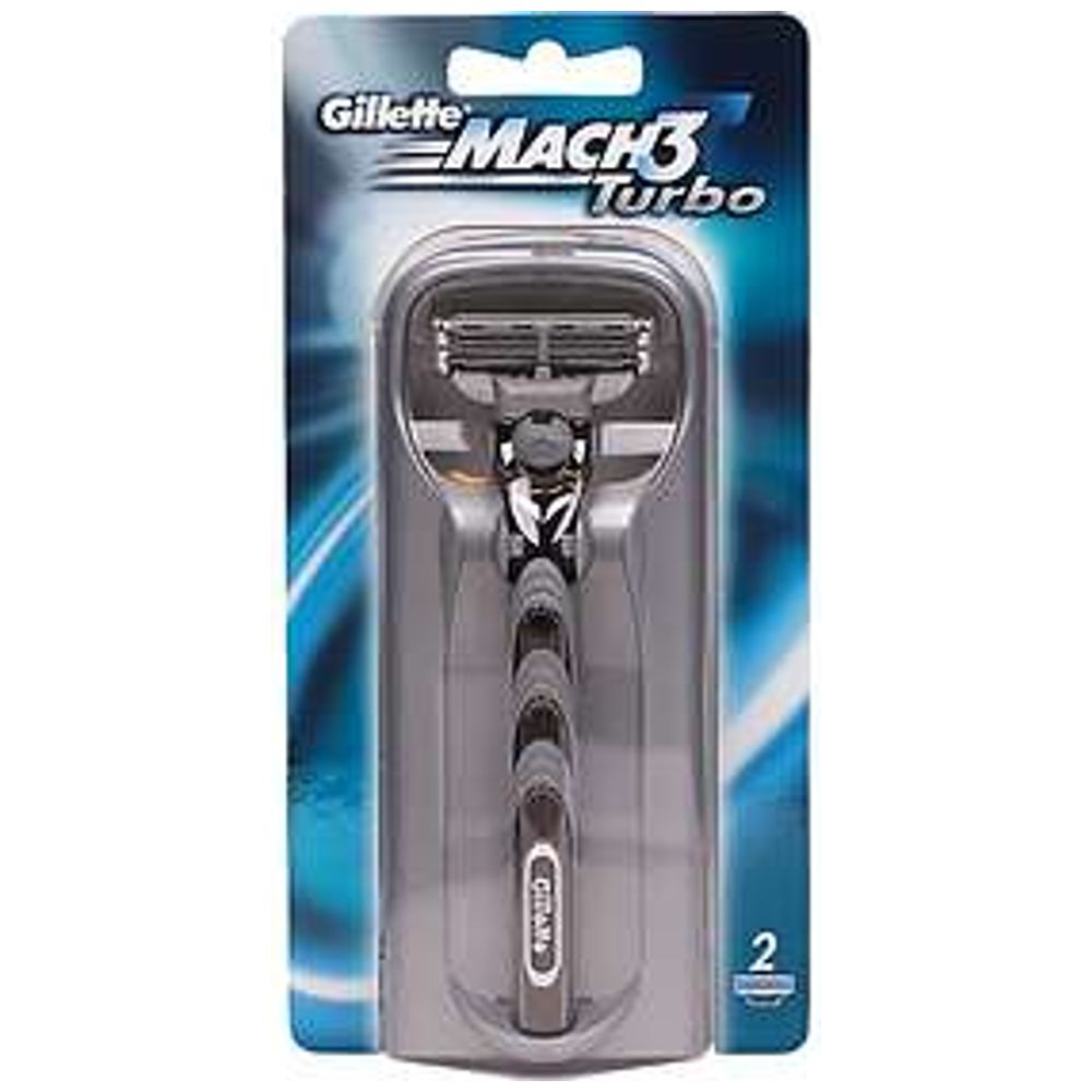 Gillette Mach3 Turbo Razor - provides a smooth precise shave with reduced skin irritation