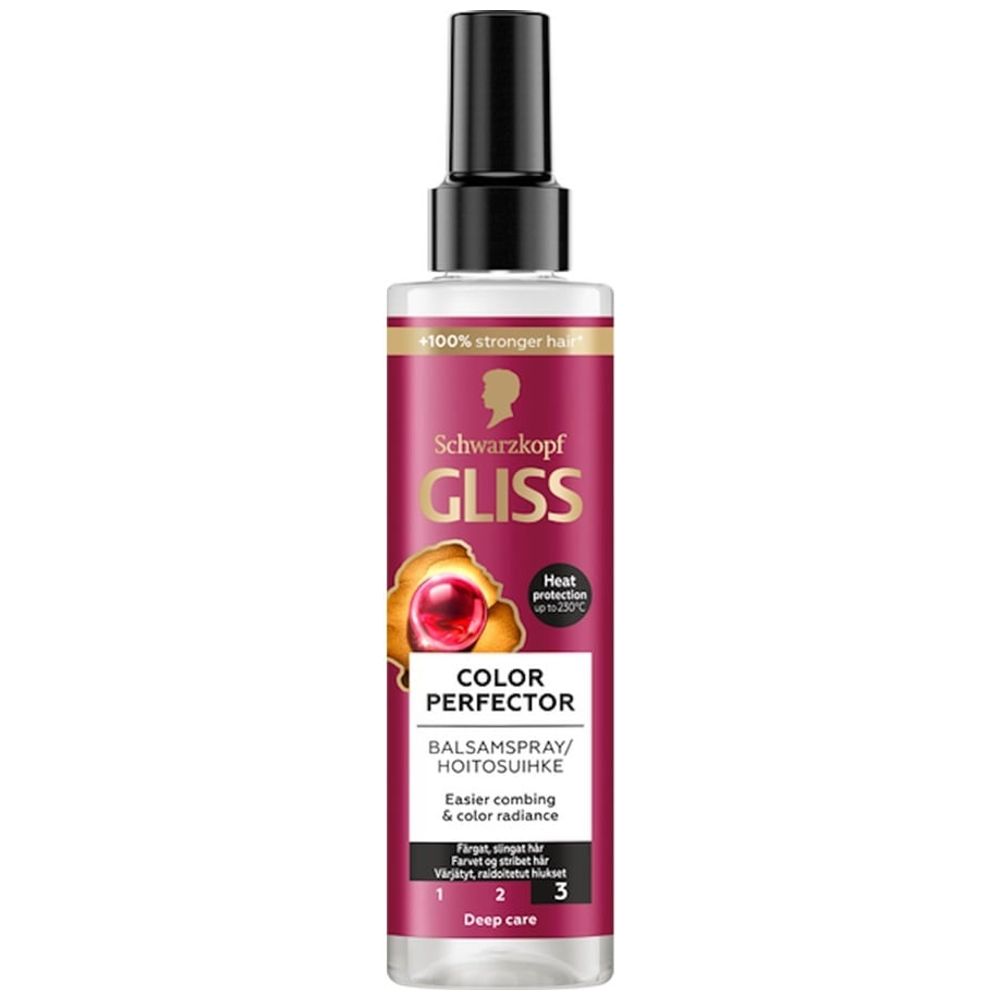 Schwarzkopf Gliss Hair Spray Conditioner - Protects hair color, adds shine and eases detangling, 200 ml