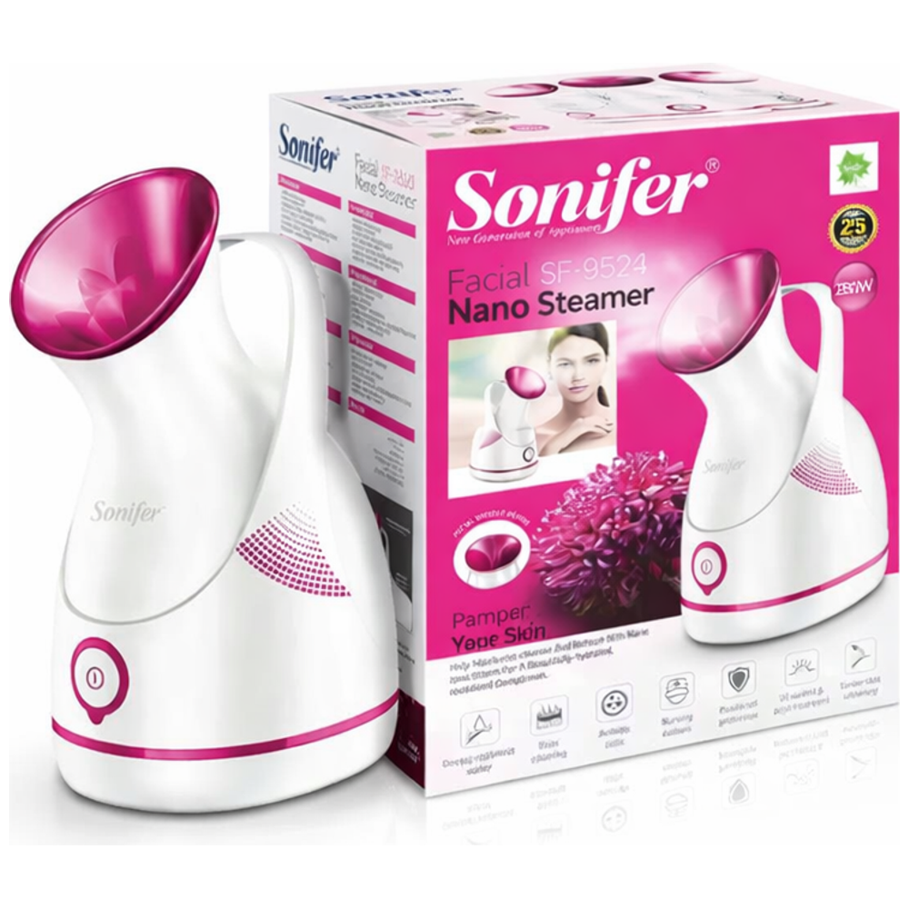 Sonifer SF-9523 - Nano Facial Steamer- White