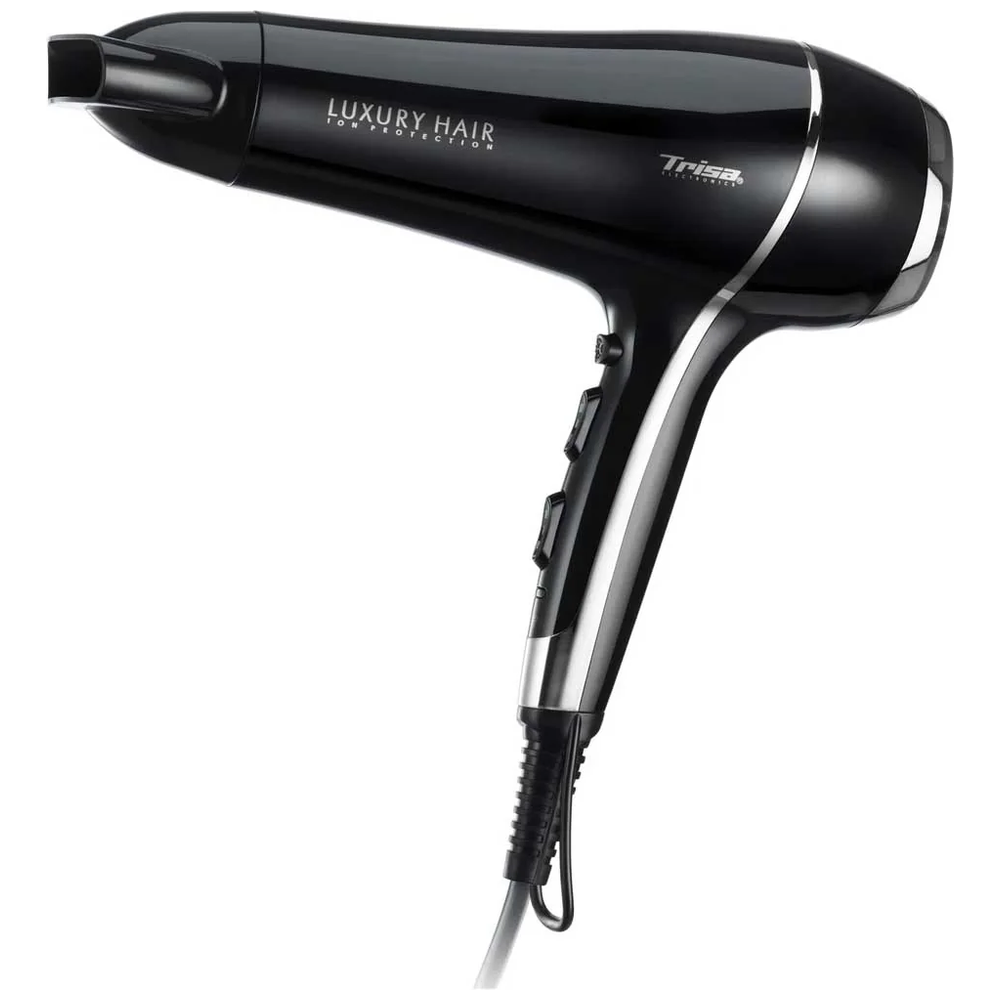 Trisa Hair Dryer - 2400 W - Black