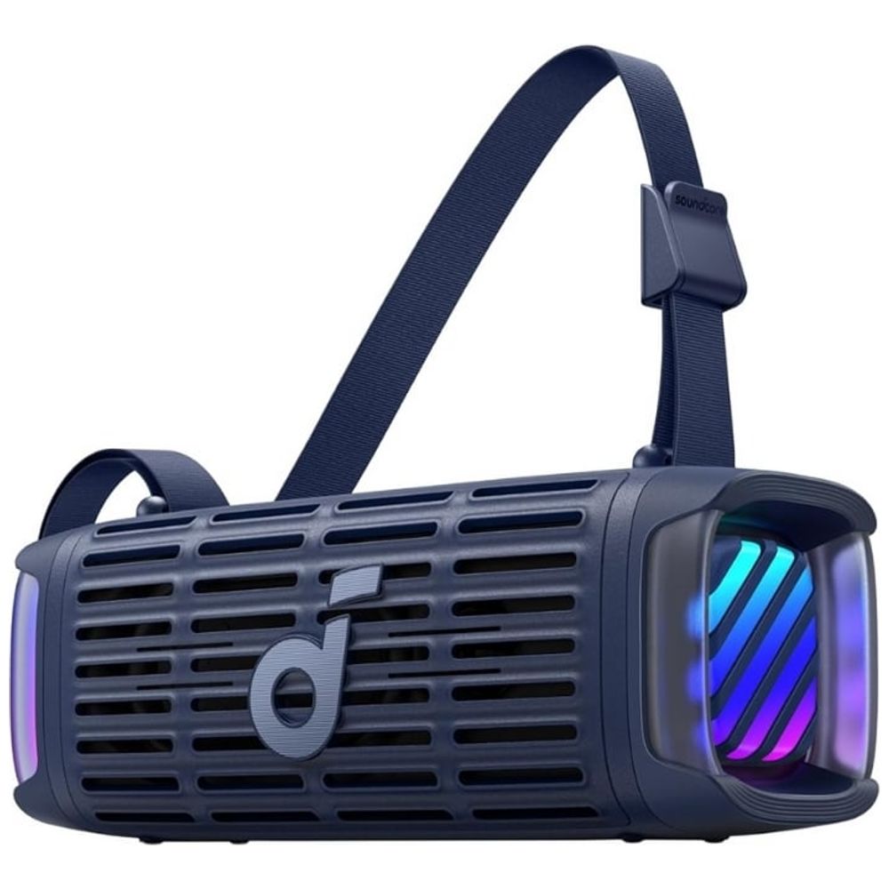 Anker Anker Soundcore Boom 3i Portable Speaker - 50W output for powerful audio - Up to 16 hours of battery life - IP68 waterproof rating - Blue 50W