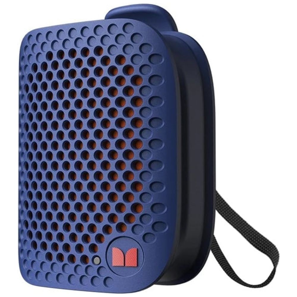 Monster Monster Blaster Micro 6W Portable Speaker - Water Resistance IPX7 - Battery Life Up to 12 hours at 50% volume - Blue 6W