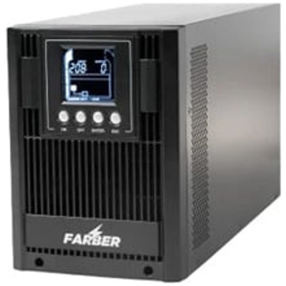 Farber - UPS - 1000 VA - 4A - Black 1000 VA, 4A – 265,000 IQD Iraq