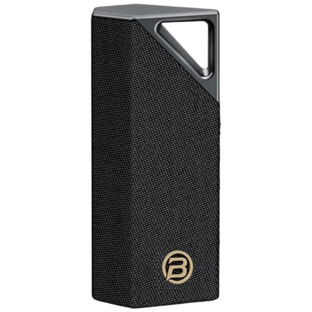Bugani Bugani Brief Portable Bluetooth Speaker - Water Resistance IPX7 - USB-C Charging Port - Output Power Up to 28W - Silver IPX7, 28W