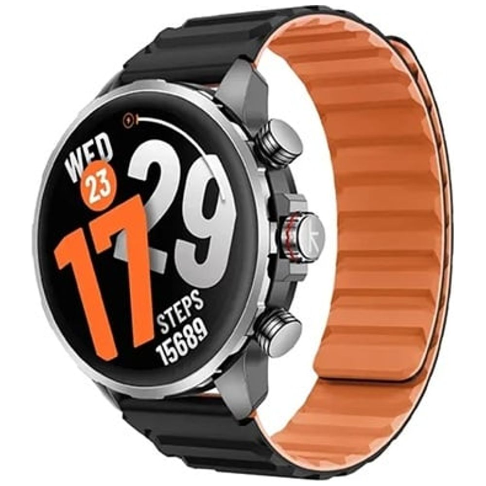 Kieslect Kr 3 - Smart Watch - 1.5 Inches Amoled - 500mAh Battery Capacity - Black 1.5 Inches, 500mAh