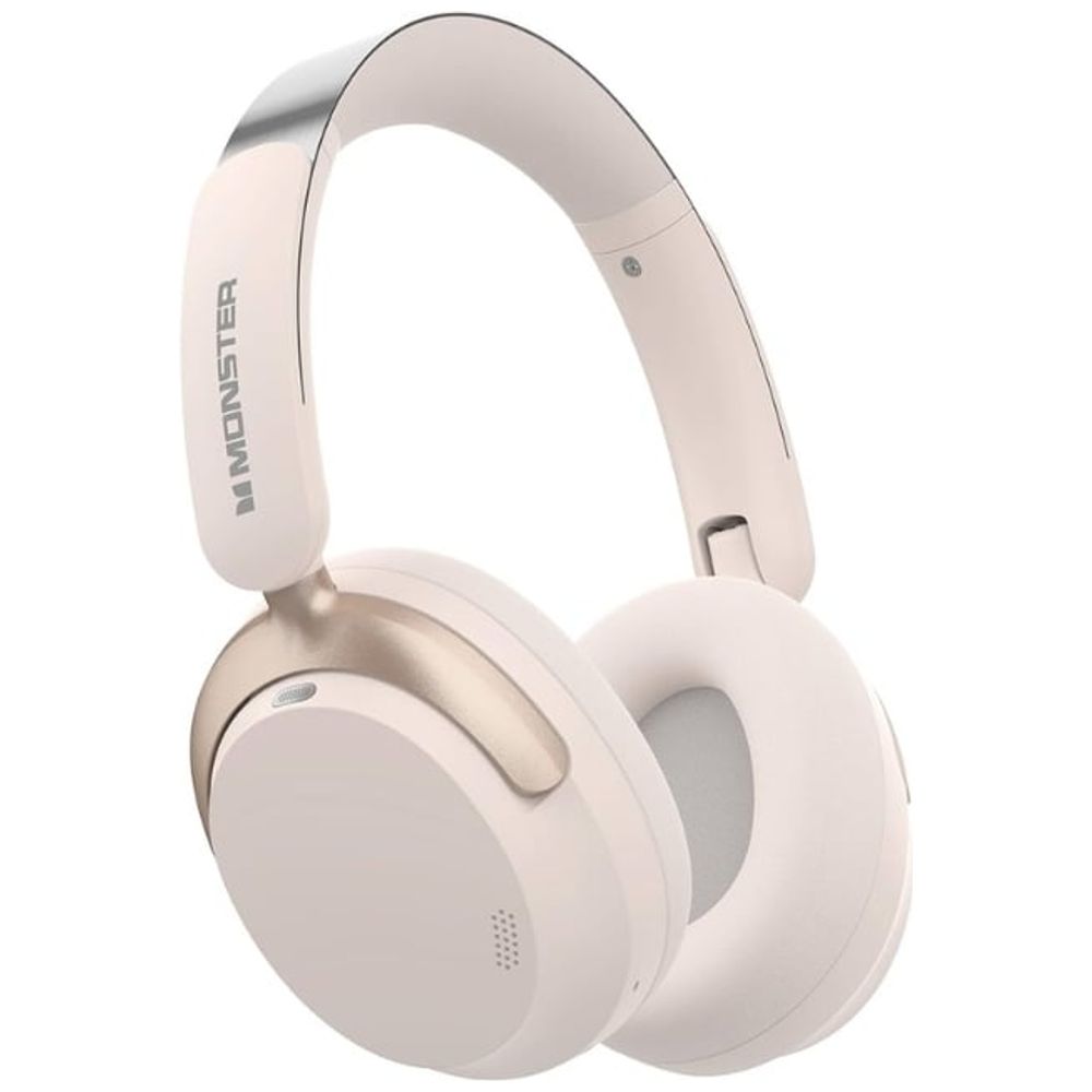 Monster Monster Persona 3rd ANC Over Ear Headphones - Active Noise Cancelling (ANC) - Long Battery Life Up to 70 hours of playtime - White