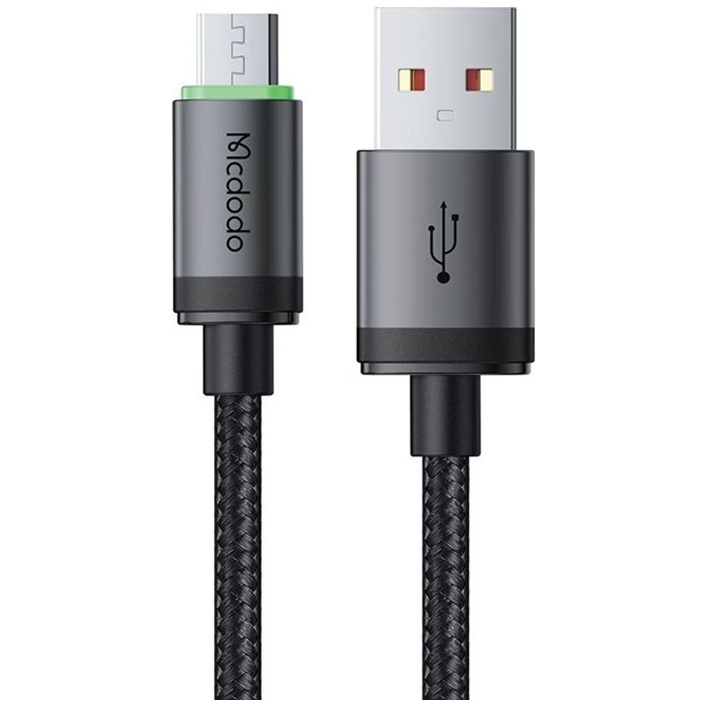 MCDODO CA-3990 Data Cable - USB to Micro-USB - Supports fast charging with QC4.0 - 1 meter - Black 1 meter – 2,000 IQD Iraq