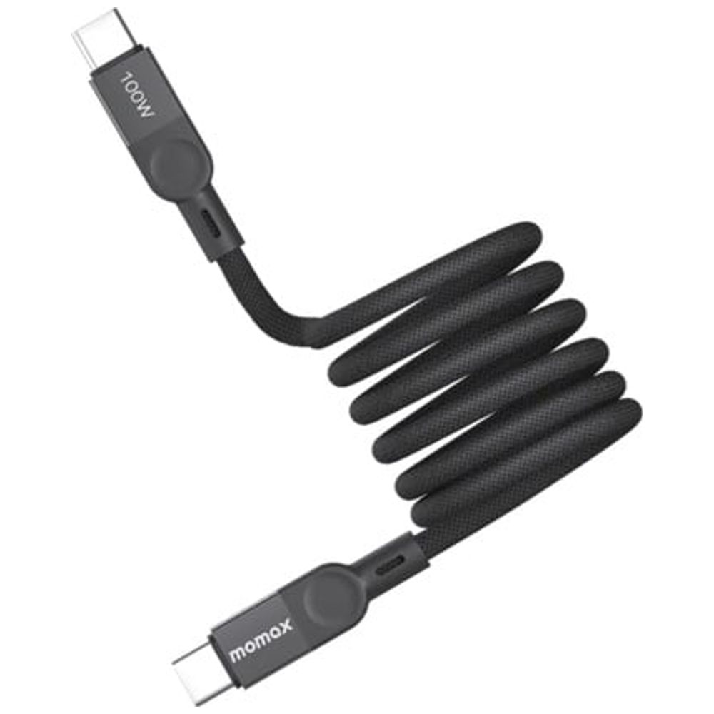 Momax Momax DC35D - USB-C to USB-C Cable - 100W - 1M - Black 1M, 100W – 14,500 IQD Iraq