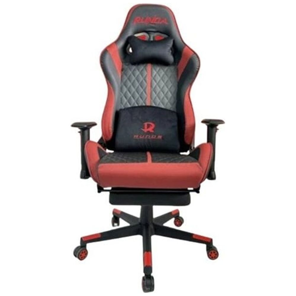 Runda - Gaming Chair - Backrest tilts up to 135 degrees & Casters Wheels -  Orange – 225,750 IQD Iraq