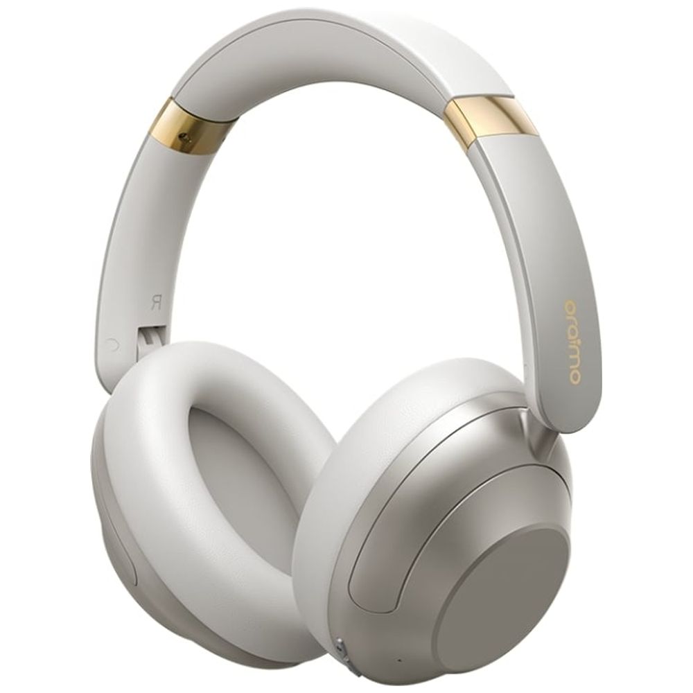 Oraimo Oraimo OHP-917 - Bluetooth Headphone Over Ear - Up to 82 hours Battery Life - Hybrid microphone with ANC + ENC - Gold 82 hours