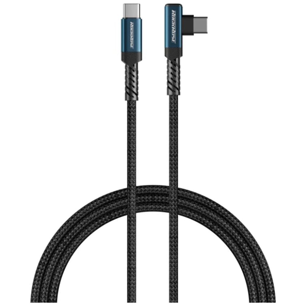 RockRose 3409 - USB-C To USB-C Cable - Up to 240W - 1M - Blue 1M, 240W
