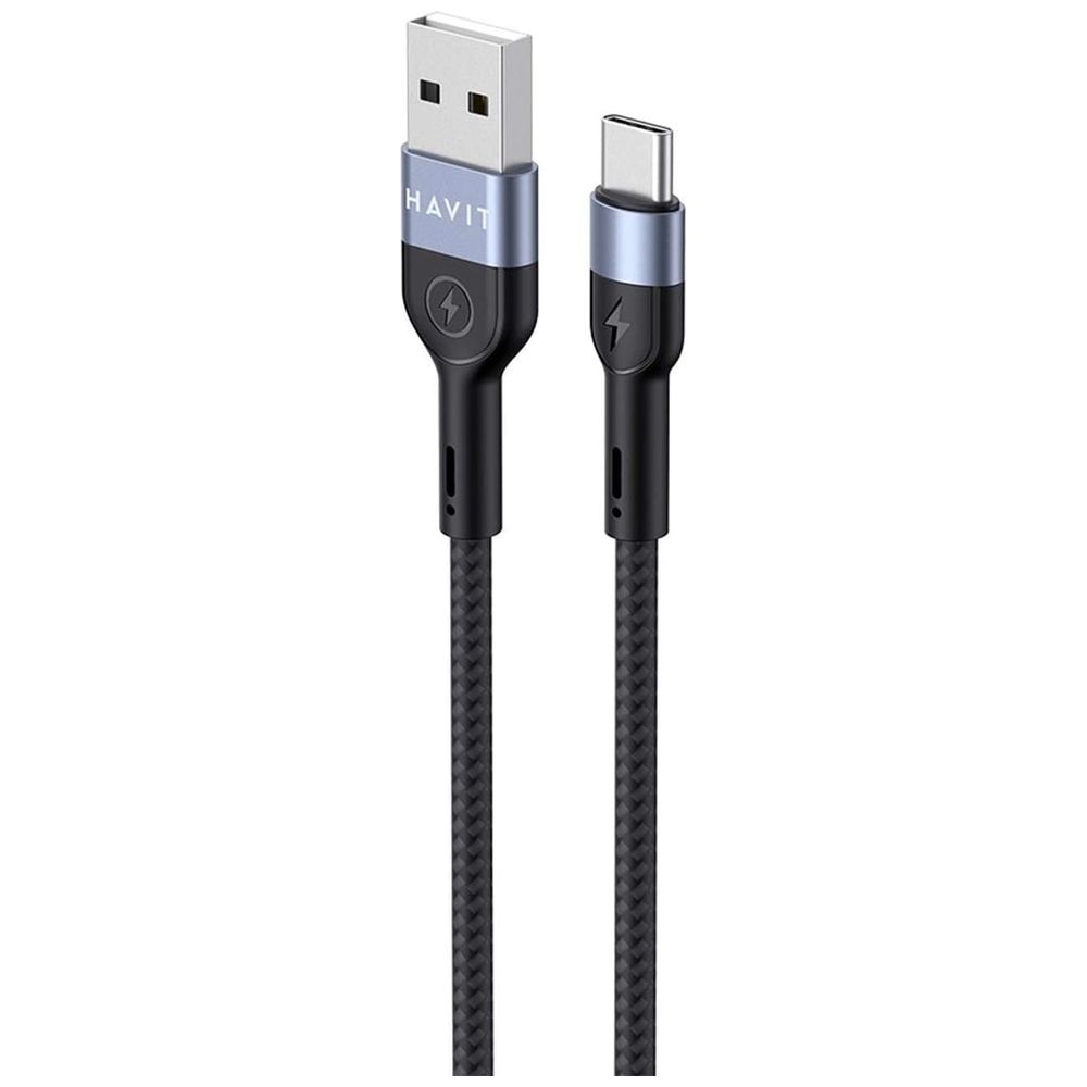 Havit Havit CB623C - USB-A To USB-C Cable - 1m - Blue 1m – 5,500 IQD Iraq