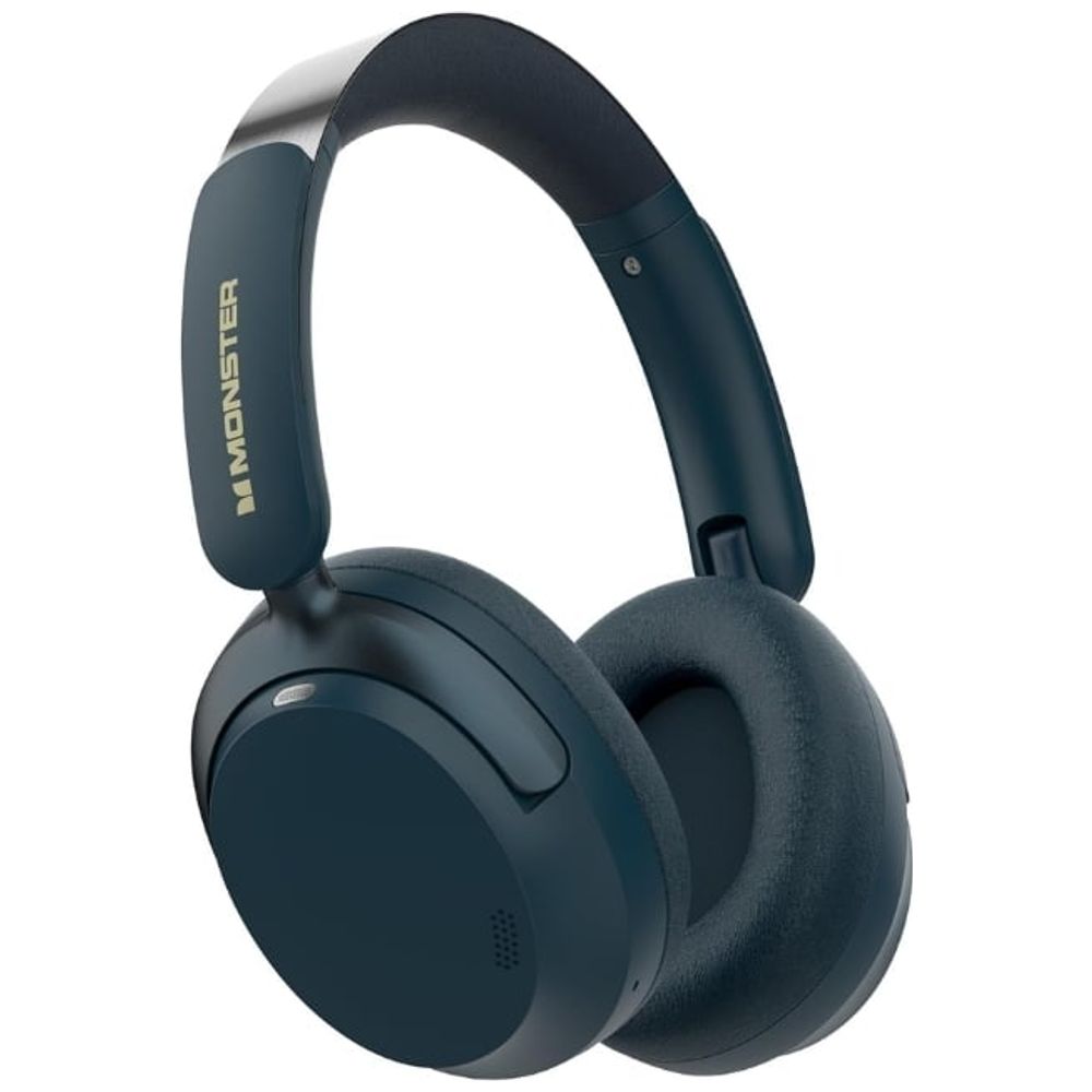 Monster Monster Persona 3rd ANC Over Ear Headphones - Active Noise Cancelling (ANC) - Long Battery Life Up to 70 hours of playtime - Blue