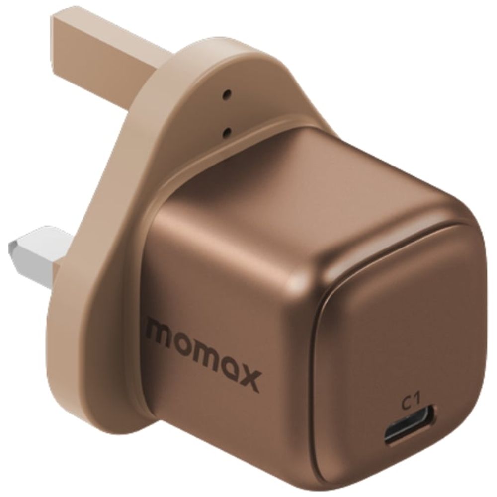 Momax Momax - GaN Wall Charger - 30W - USB-C Port - Fast Charging - Gold 30W