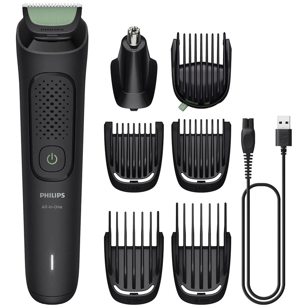 Philips Philips MG3930/15 - All-in-one trimmer - 7-in-1, For face and hair - Up to 60-min run time - Black