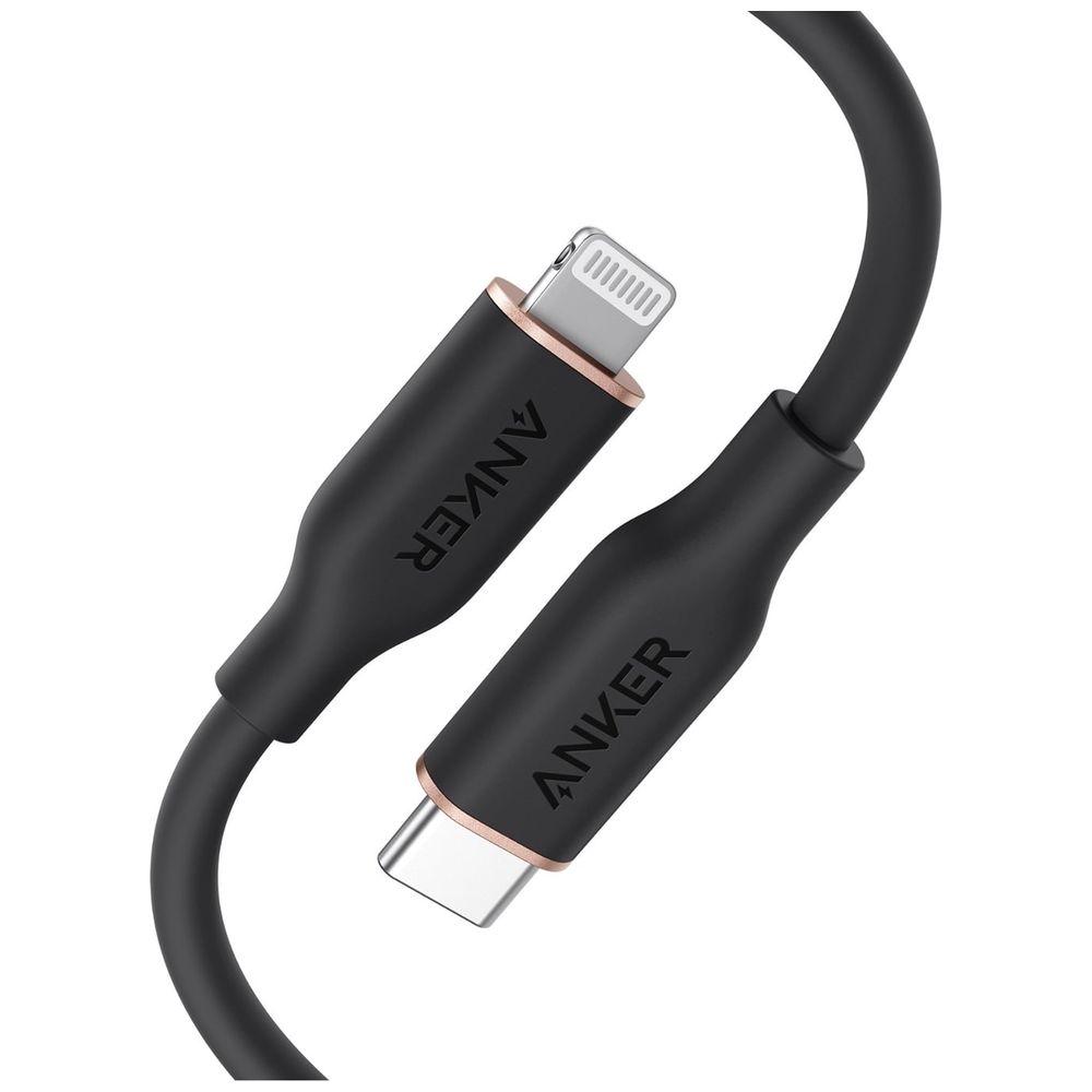 Anker PowerLine III Flow - USB-C to Lightning Cable - 0.9m - Black 0.9m – 30,500 IQD Iraq