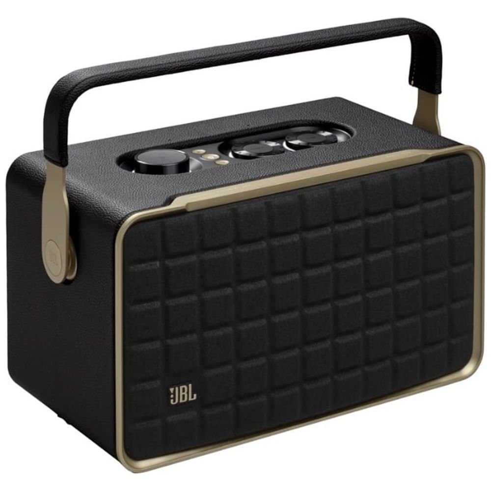 JBL JBL Smart Home Speaker - Hi-Fi audio quality with Dolby Atmos for immersive sound - Black