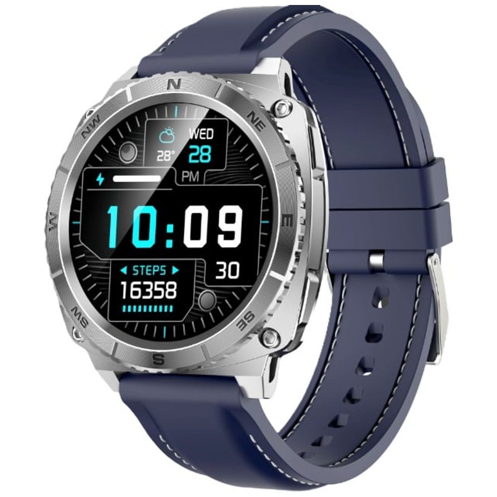 G-tab GTR6 - Smart Watch - 1.43-inch Amoled - IP68 water and dust resistance - Silver 1.43-inch