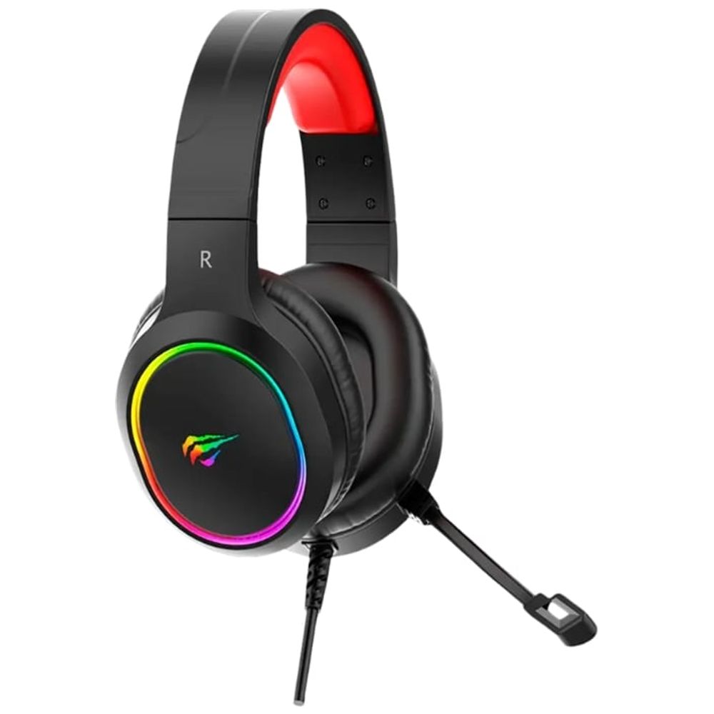 Havit Havit Sport RGB Gaming Over-ear Headset - Clear and powerful sound for enhanced gaming experience - Noise isolation for focused gameplay - Black