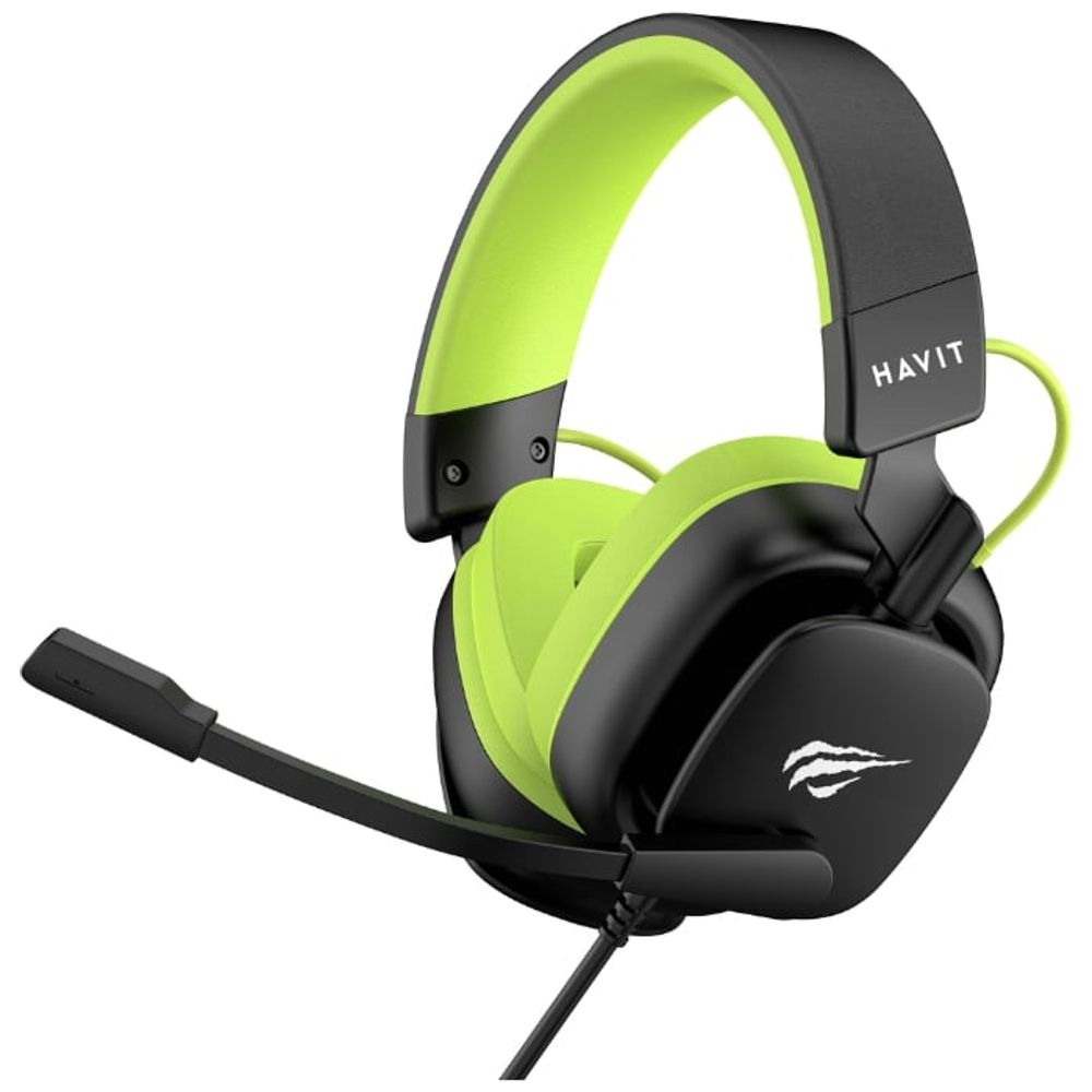 Havit Havit H2048U - Wired Gaming Headset - Flexible with noise isolation - Green – 28,250 IQD Iraq